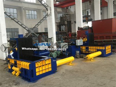 Y81T-125 Избутваща се хидравлична преса за скрап